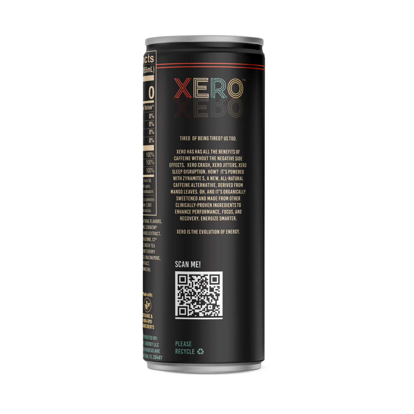 XER0 Energy Drinks